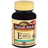 Nature Made Vitamin E 800 IU Softgels - 60 Caplets