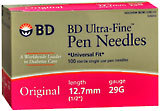 BD Original Pen Needles, 29 Gauge  - 100ea