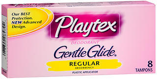  Playtex Gentle Glide Tampons, Unscented Regular