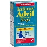 Advil Ibuprofen Oral Suspension for Ages 6-23 Months, Fruit, Concentrated Drops  - 0.5oz