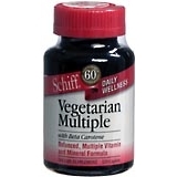 Schiff Vegetarian Multivitamin Tablets - 120 TB