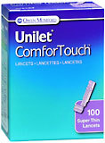 Unilet ComforTouch Lancets - 100 EA