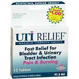 UTI Relief Tablets - 12 Tablets