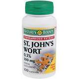 Nature's Bounty St. John's Wort 300 mg Capsules 0.3% Hypericin - 100 CP