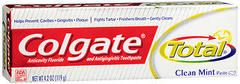 Colgate Total Toothpaste - 4.2 Ounces