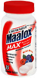 Maalox Antacid, Maximum Strength, Chewable Tablets, Wild Berry  - 35ea
