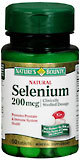Nature's Bounty Selenium 200 mcg Tablets - 50 Tab