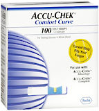 Accu-Chek Test Strips Comfort Curve - 100 Each