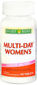 Nature's Bounty Multi-Day Tablets Women's - 100 Tab