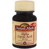 Nature Made Alpha Lipoic Acid Tablets - 30 Caplets
