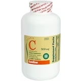 Goldline Vitamin C 500 mg Tablets - 1000 Tab