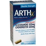 ARTHx Glucosamine, 500 mg, Chondroitin, 400 mg, Double Strength, Capsules  - 120ea