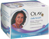 Olay Daily Facials Cleansing Cloths Refill Normal/Oily - 30 Each.