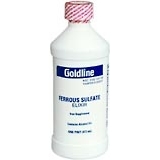Goldline Ferrous Sulfate Elixir - 16 Ounces
