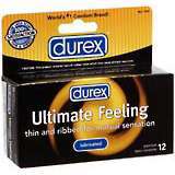Durex Premium Latex Condoms, Lubricated  - 12ea