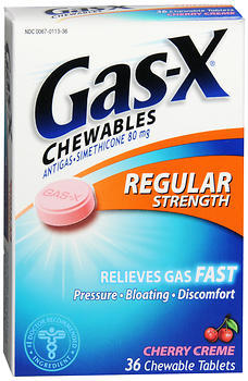 Gas-X Chewable Tablets Cherry Creme - 36 Tablets