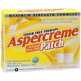 ASPERCREME Back and Body Patches - 5 EA