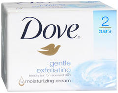 Dove Exfoliating Bars 2-Pack 4 Ounce Bars - 8 Ounces