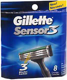 Gillette Sensor3 Cartridges 8-Pack  -  8 EA
