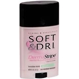 Soft & Dri Derma Stripe Anti-Perspirant Deodorant Invisible Solid Whisper - 2 OZ