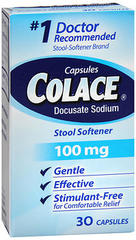 COLACE 100MG CAP 30  - Size 30  CAP at MedshopExpress.Com