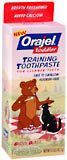 Orajel Toddler Training Toothpaste Berry Blast  -  1.5 OZ