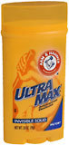 ARM & HAMMER ULTRAMAX Anti-Perspirant Deodorant Invisible Solid Victory  -  2.8 OZ