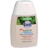 Tom's of Maine Natural Anticavity Plus Whitening Fluoride Toothpaste Liquid Gel Spearmint - 4.58 OZ