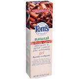 Tom's of Maine Whole Care Anticavity and Tartar Control Plus Whitening Gel Fluoride Toothpaste Cinnamon-Clove - 5.5 OZ