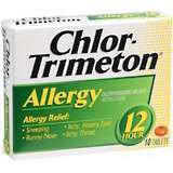 Chlor-Trimeton Allergy, 12 Hour, Tablets  - 10ea