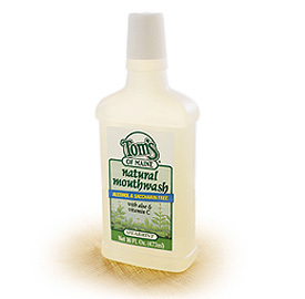 Tom's of Maine Mouth Wash Cinnamon   Liquid  16 oz