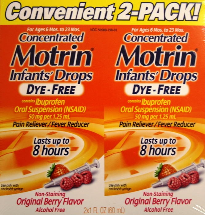 Children's Motrin Berry Flavor Oral Suspension - 2 Pack - 2 Fl Oz