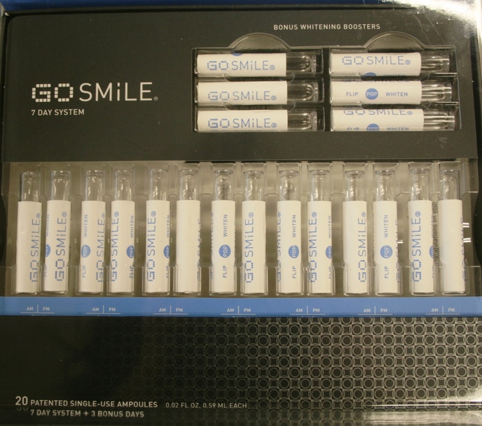 GO Smile 7 Day Whitening System Set - 20 Ampoules