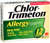 Chlor-Trimeton Chlorpheniramine Maleate Antihistamine, 12 Hour, Tablets  - 24ea