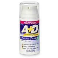 A + D  Zinc Oxide with AloePump  3.7 oz ea