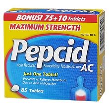 Pepcid AC  Maximum Acid Reducer - 85 tablets