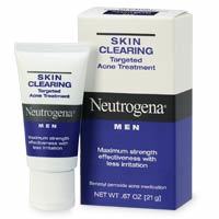 Neutrogena Skin Clearing Targeted Acne Treatment for Men  - 0.67oz