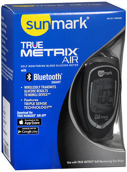 True Metrix Air Blood Glucose Meter, Self Monitoring, Bluetooth Smart