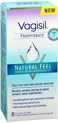 Vagisil ProHydrate Natural Feel Internal Vaginal Moisturizing Gel - 8 EACH
