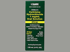 CETIRIZ O/S ALLERGY SILA 4OZ - 4 OUNCE