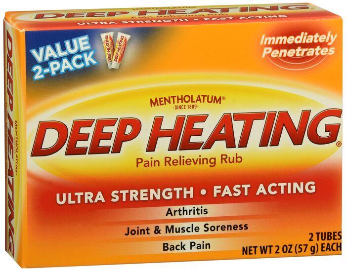 Mentholatum Deep Heating Pain Relieving Rub Extra Strength - 2 OZ -  Medshopexpress