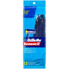 Gillette Sensor 2 Disposable Razors - 12 pack