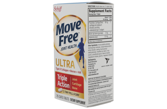 Schiff Move Free Ultra Triple Action Joint Supplement, 75 Tablets