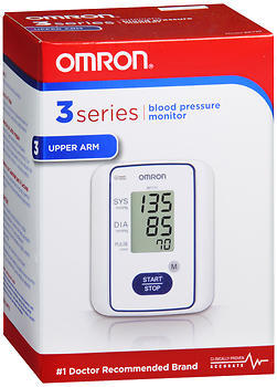  Omron Upper Arm Blood Pressure Monitor, 3 Series : Health &  Household