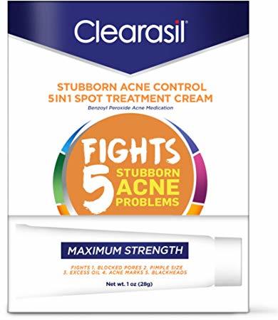Clearasil Acne Treatment Cream, Maximum Strength, Vanishing  - 1oz