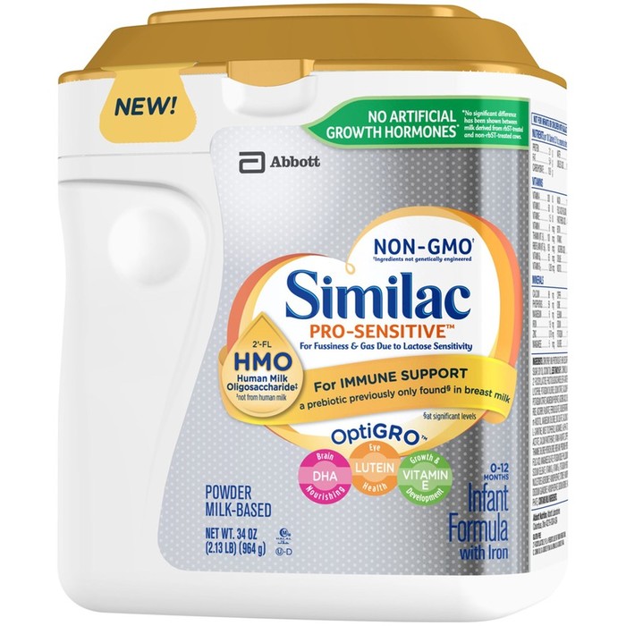 similac milk sensitive