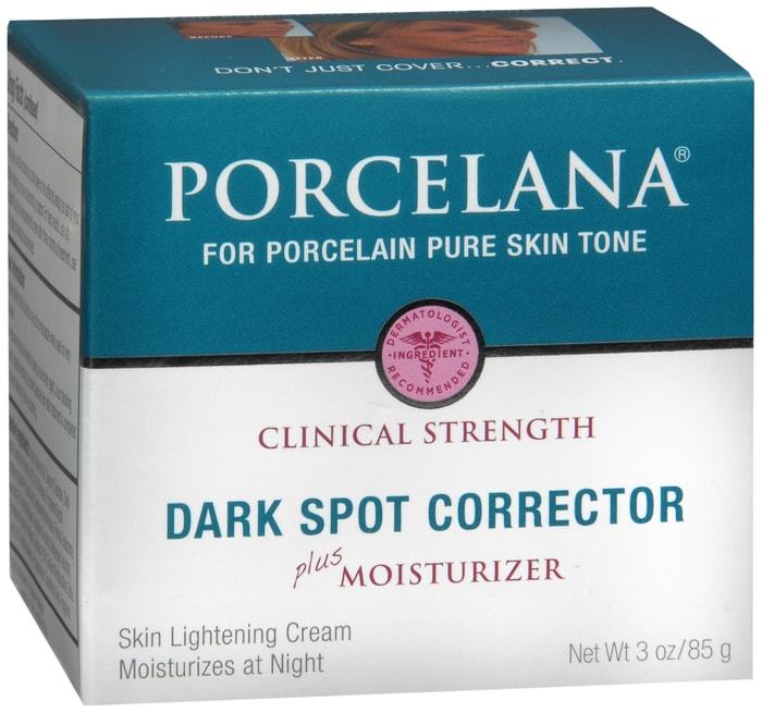 Porcelana Skin Brightening Cream, Nighttime Hydration Moisturizer, 3 oz. 