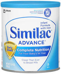 Similac Advance Infant Formula with Iron Birth - 12 months - 12.4 OZ