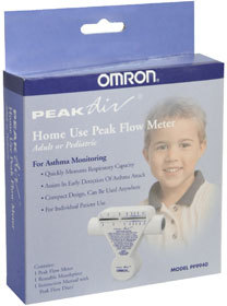 Omron Peak Air Peak Flow Meter Home Use PF9940 - 1 EA